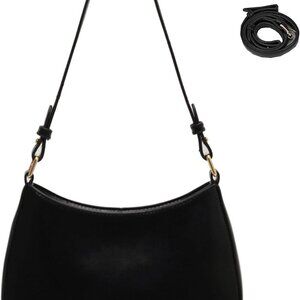 Small PU Leather Shoulder Bag Crossbody Y2K Vintage Party Handbag